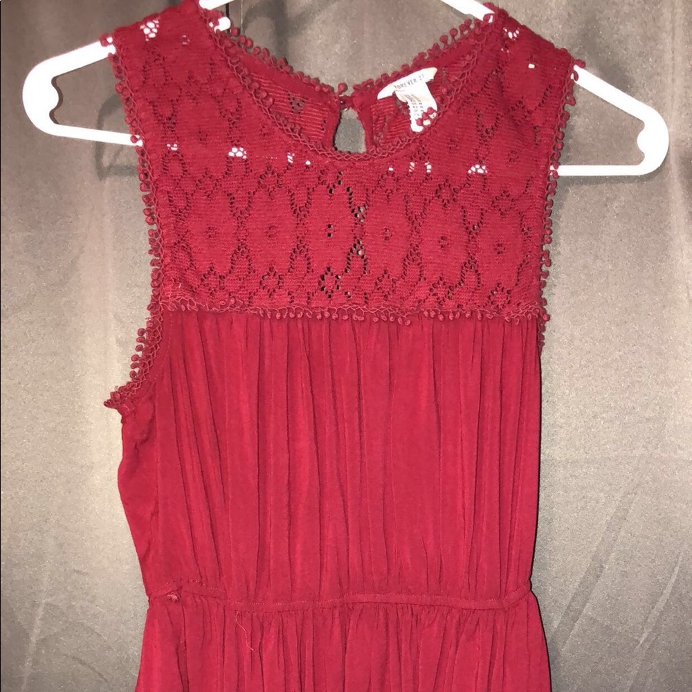 Red dress